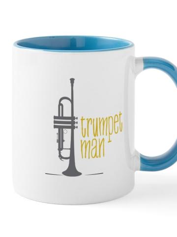 Front of Trumpet Tree Coffee Mug [Automation]